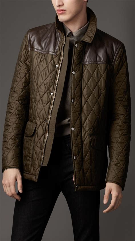 burberry men's leather jacket ebay|Burberry men jacket on sale.